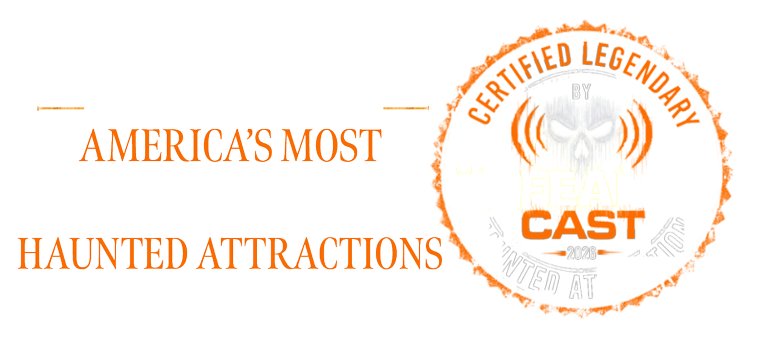 ScreamTown recognized as one of America's most legendary haunted attractions. Certified Legendary by FearCast, 2026.